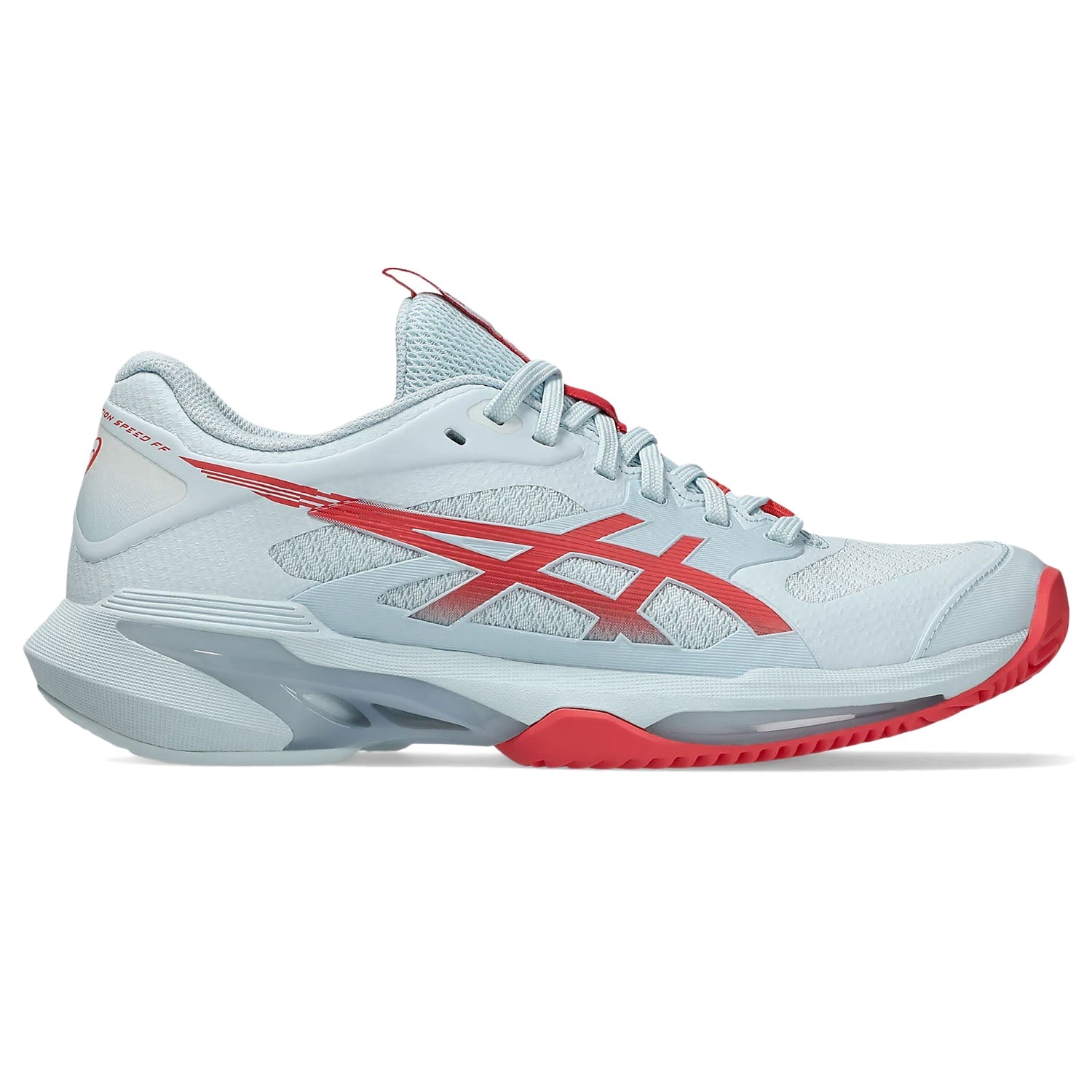 Asics Solution Speed FF 4 Clay Tennis Shoes in Blue Color