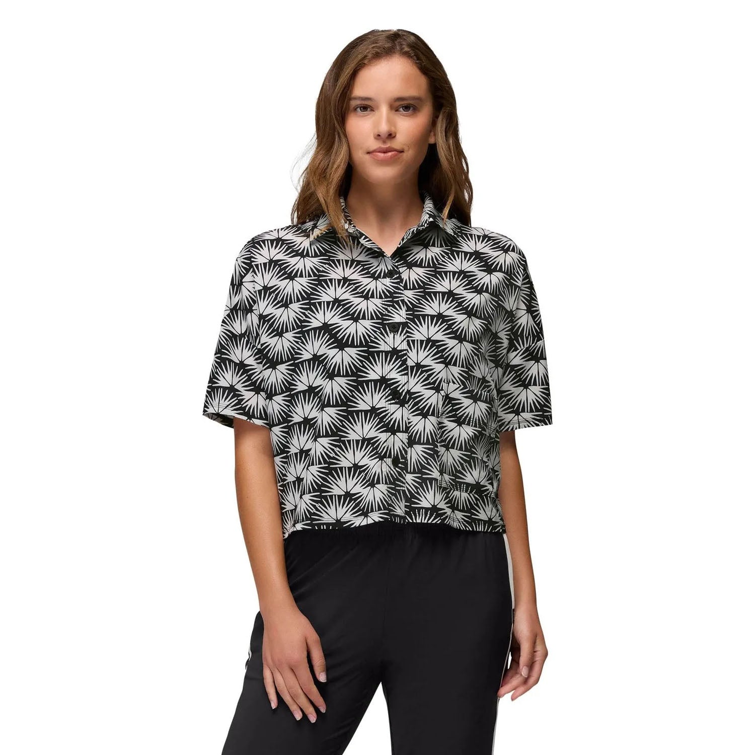 RAILAY SS BUTTON DOWN | BLACK SUNB