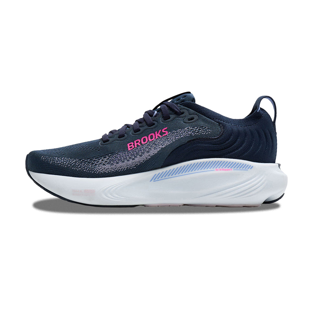Brooks Adrenaline GTS 25 Running Shoes in Blue Color
