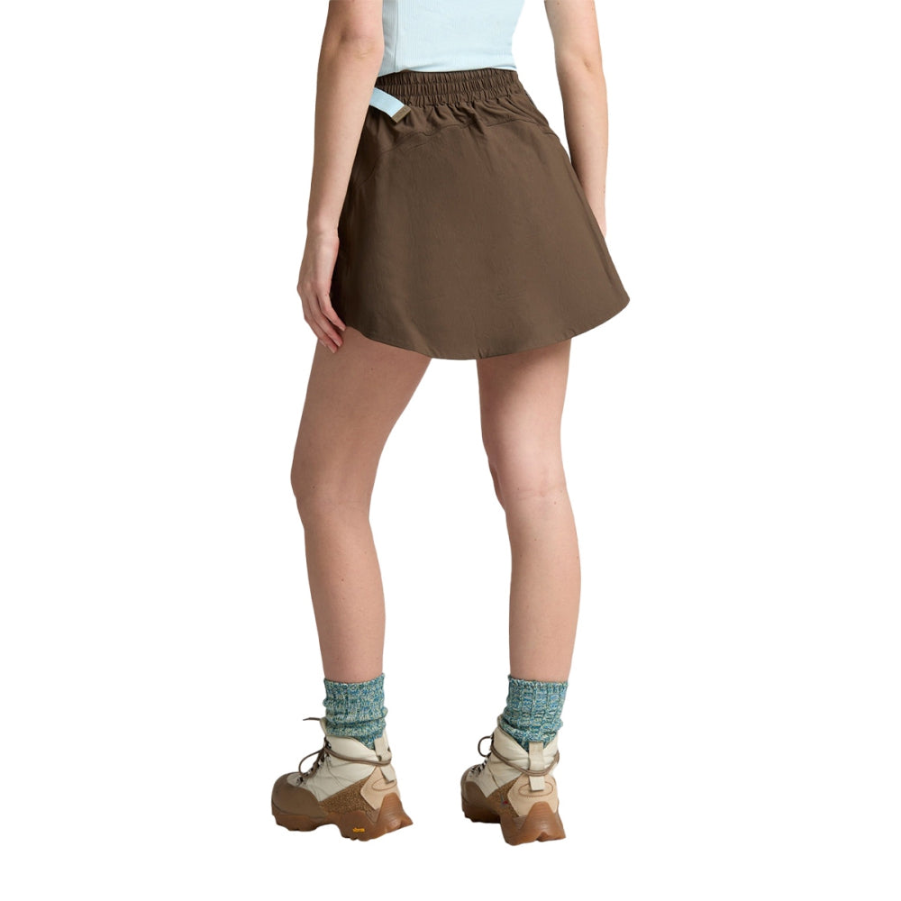 Seniq Trailmix Skort Shorts in Brown Color