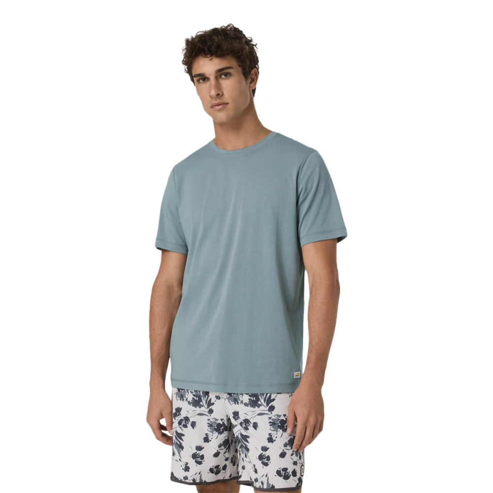 Vuori Tuvalu Tee Tops in Blue Color