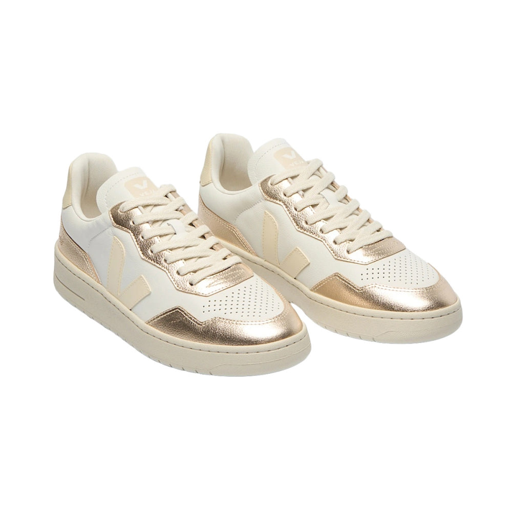 Veja V-90 Sneakers in White Color