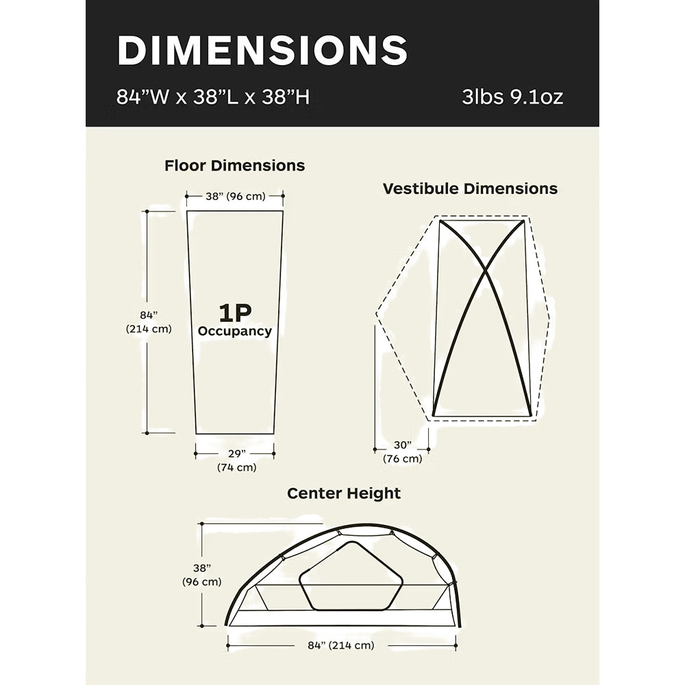 Marmot Tngstn 1P Tents in Green Color