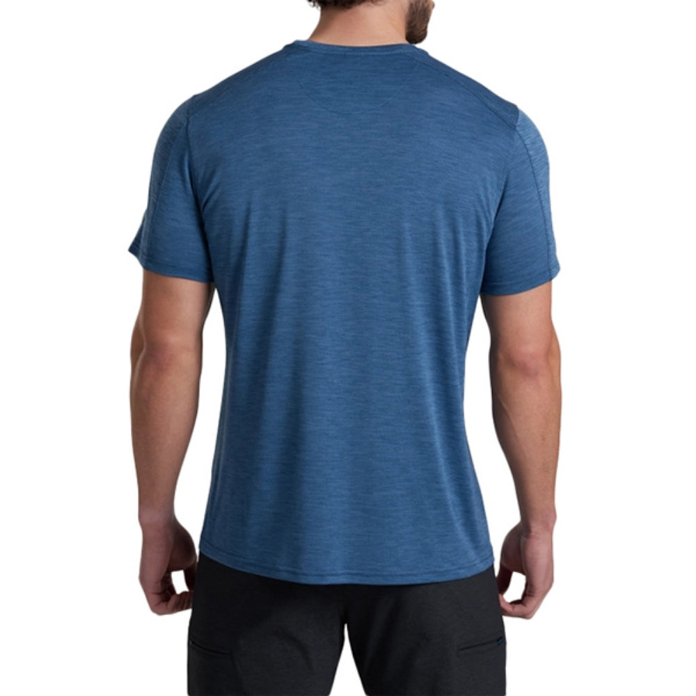 Kuhl Engineered Krew S/S Tops in Blue Color