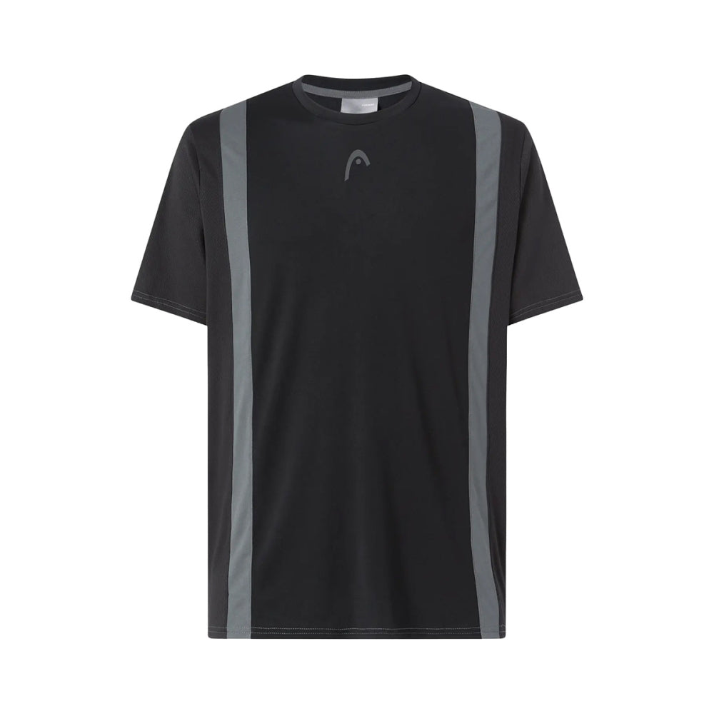 Head Club 25 Tech T-Shirt Tops in Black Color
