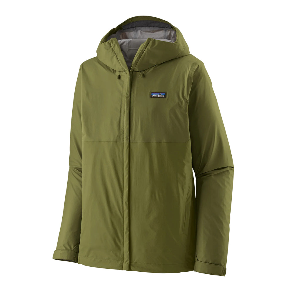 Patagonia M'S torrentshell 3L Jkt Shells in Green Color