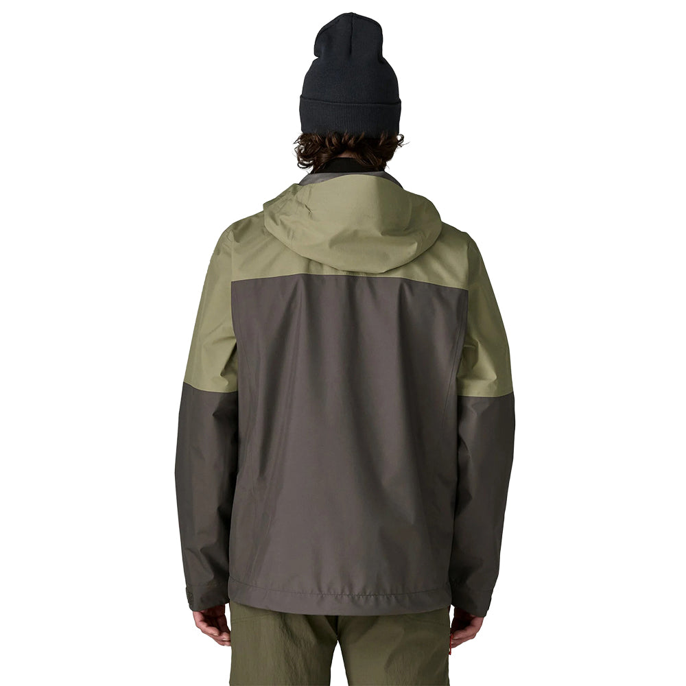 Patagonia M'S Boulder Fork Rain Jk Shells in Grey Color