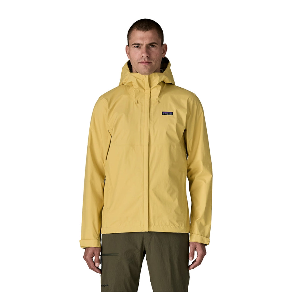 Patagonia M'S torrentshell 3L Jkt Shells in Yellow Color