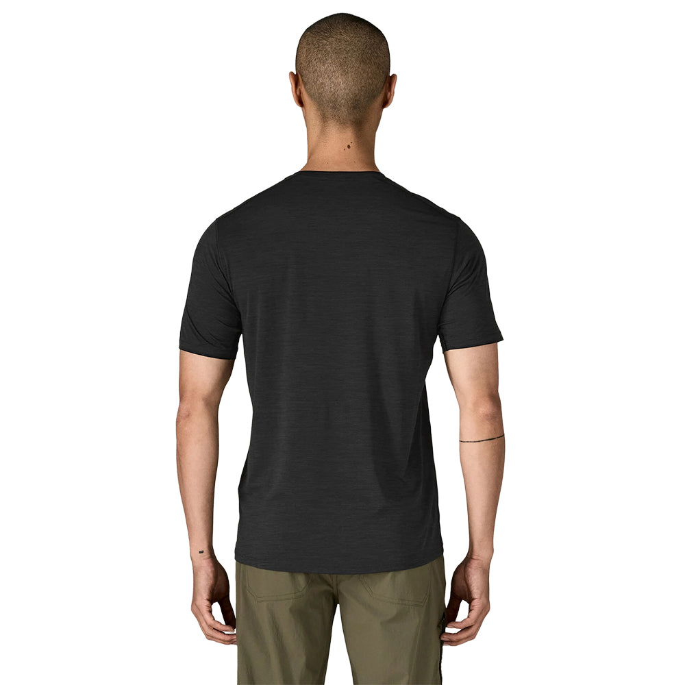 Patagonia M'S Cap Cool Ultra Shirt Tops in Black Color