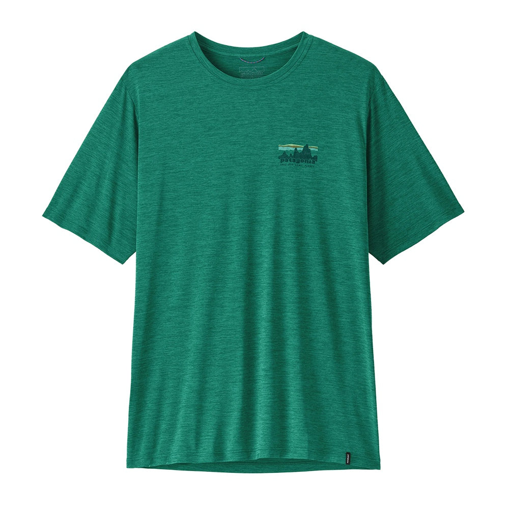Patagonia M'S capilene cool daily Shirt Tops in Green Color