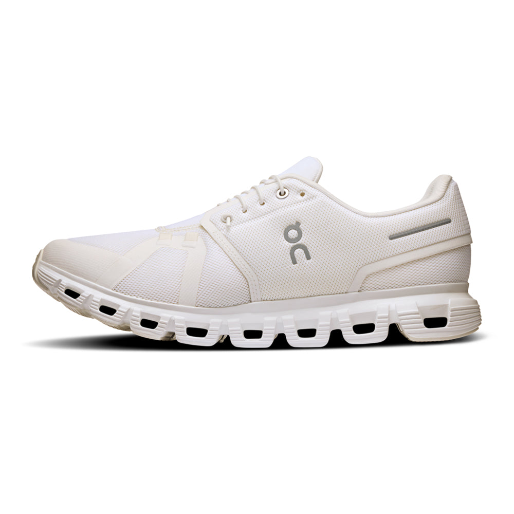 On Cloud 6 Wide Men Sneakers in White Color