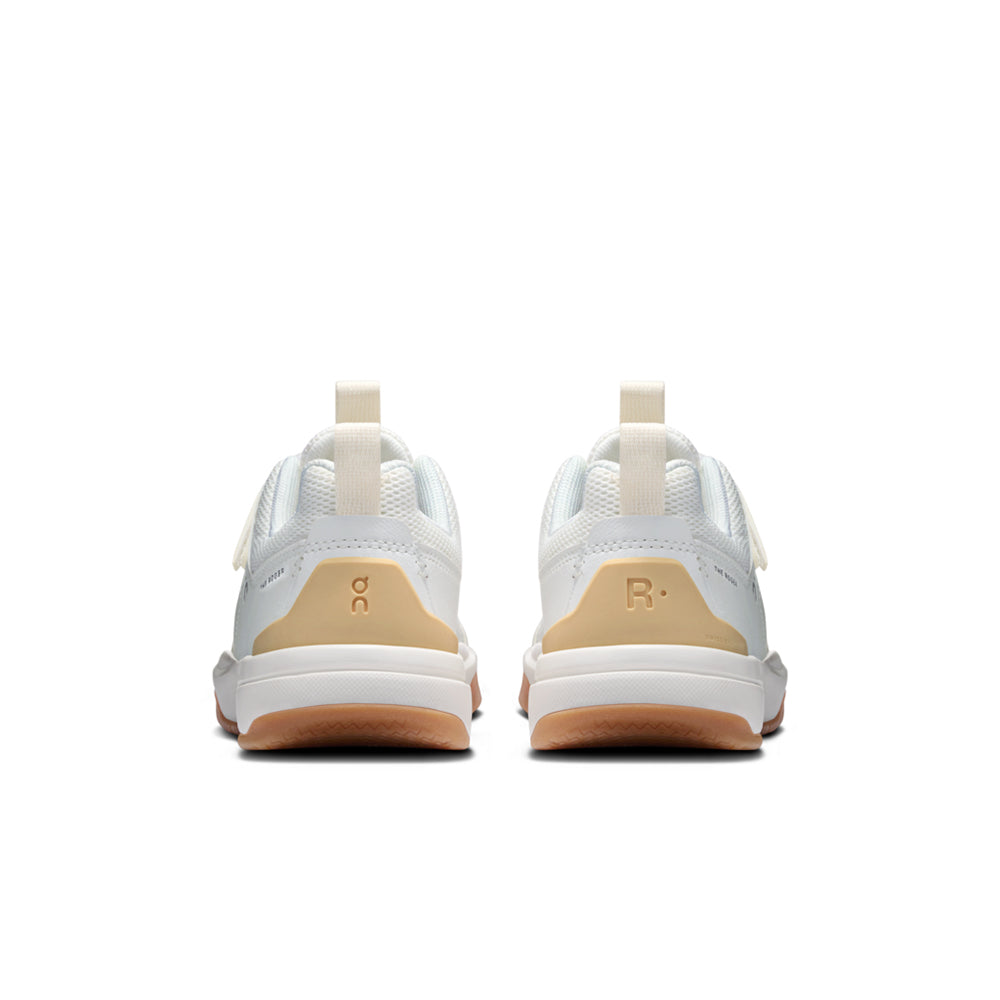 On The Roger Kids Tennis Shoes in White Color