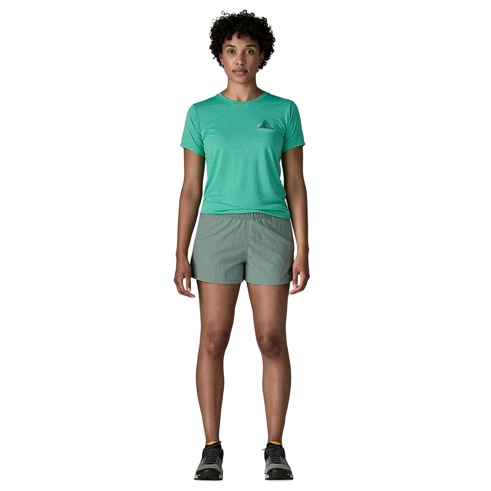 Patagonia W'S Barely Baggies Short Swimsuits in Blue Color