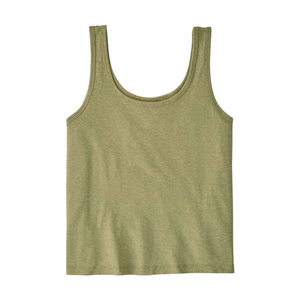 Patagonia W'S Trail Harbor Tank Tops in Green Color