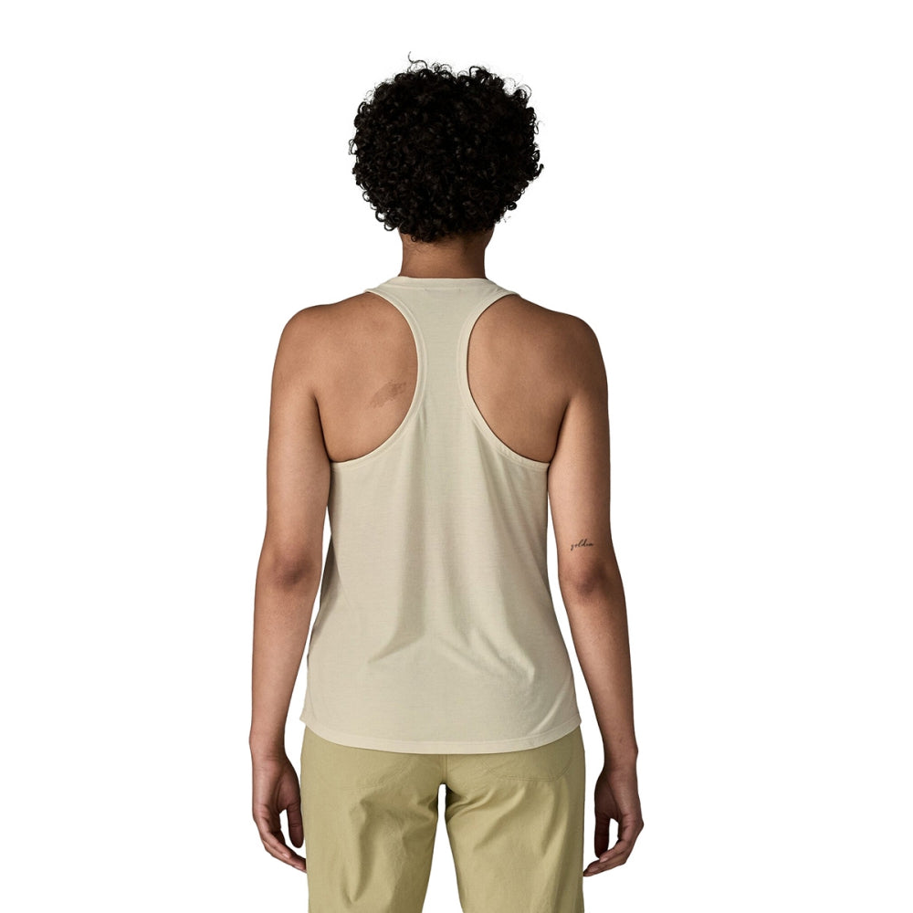 Patagonia W'S Cap Cool Trail Tank Tops in White Color