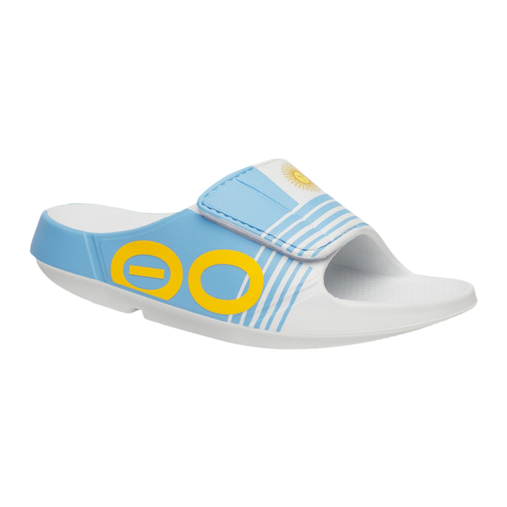 Oofos Sport Flex Limited Footwear Accessories in Blue Color