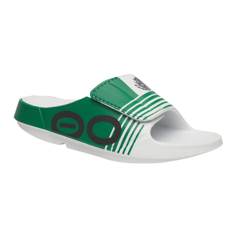 Oofos Sport Flex Limited Footwear Accessories in Green Color