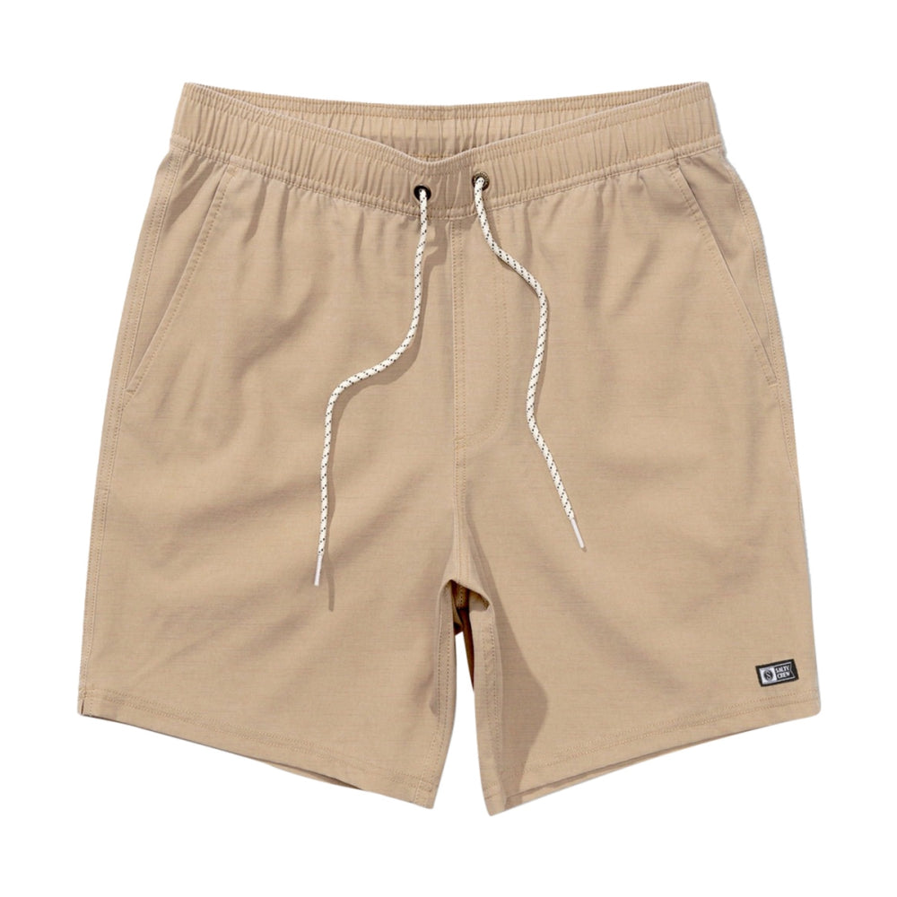Salty Crew Drifter Kids Ewaist Swimsuits in Khaki Color