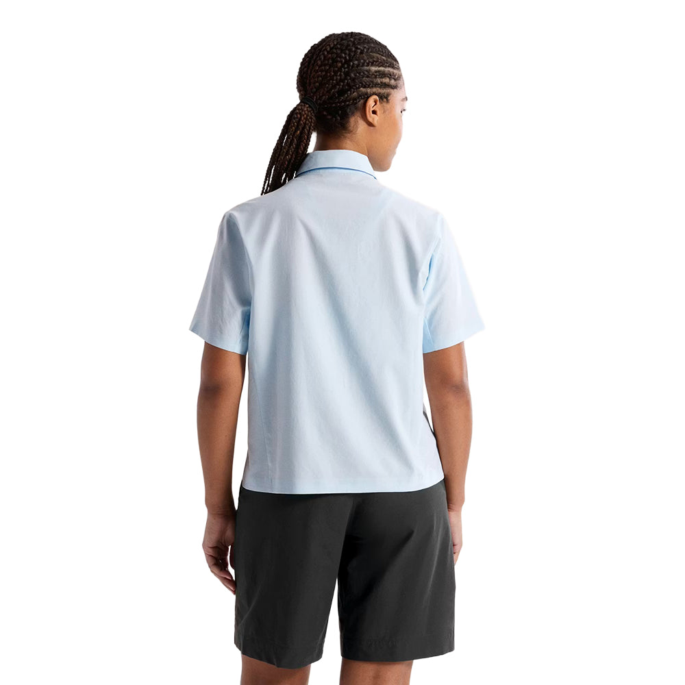 Arc'Teryx Sima Shirt short sleeve W Tops in Blue Color
