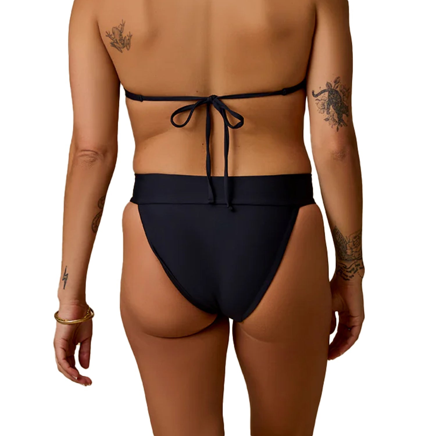 Carve Designs Ritz Compression Bottom Swimsuits in Black Color