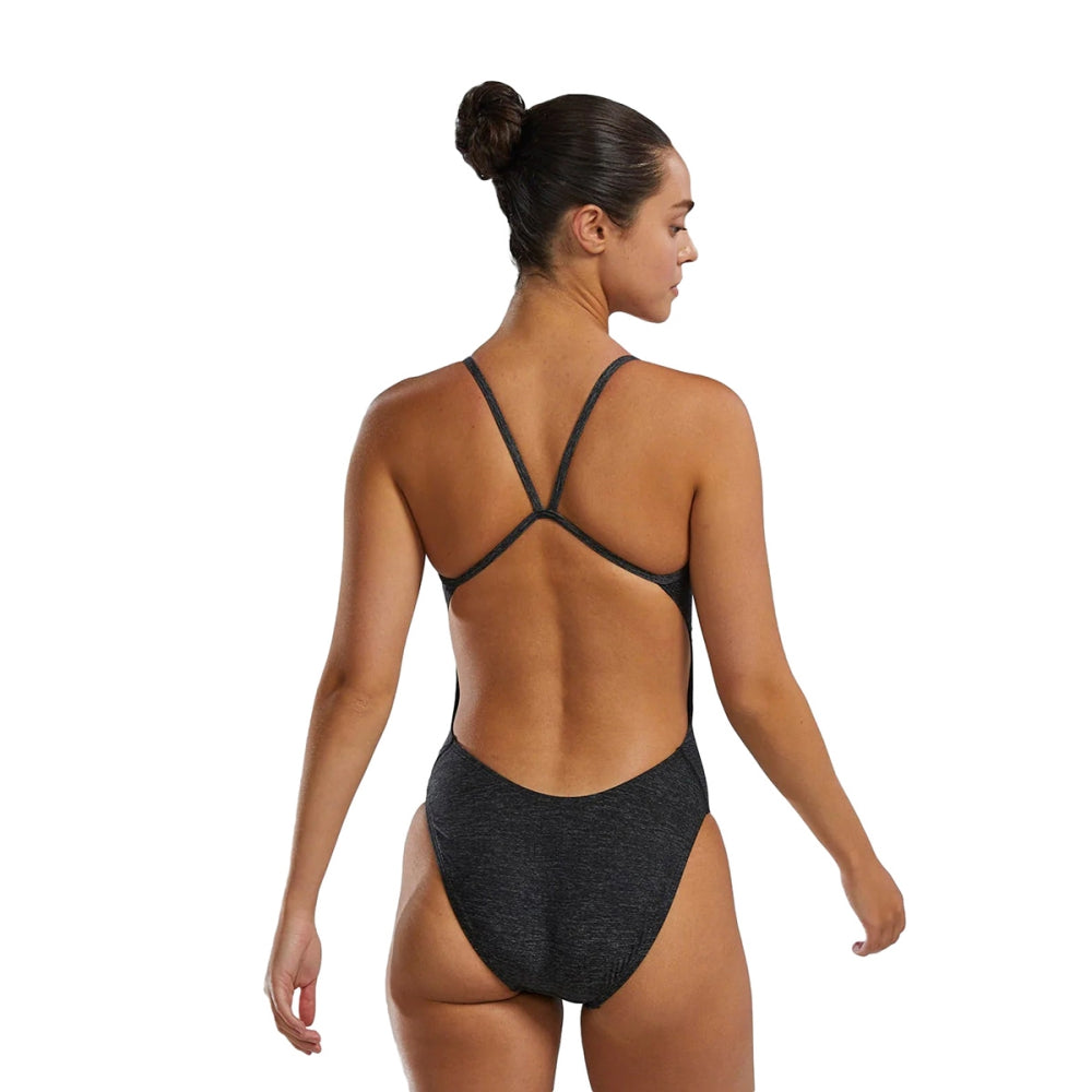 Tyr Cutout Durafast Elite Swimsuits in Black Color