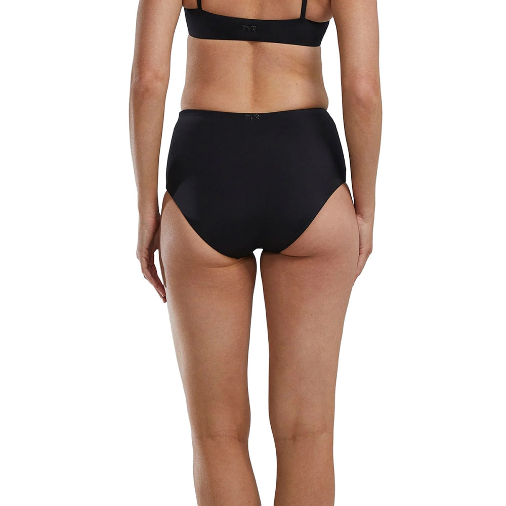 Tyr Arielle High Waisted Bik Swimsuits in Black Color