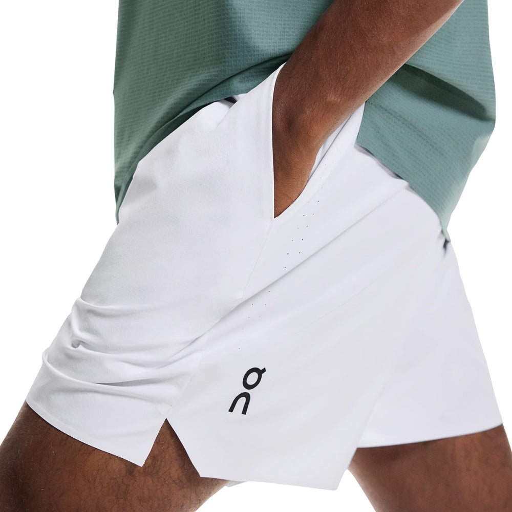 On 5 In Court Shorts in White Color