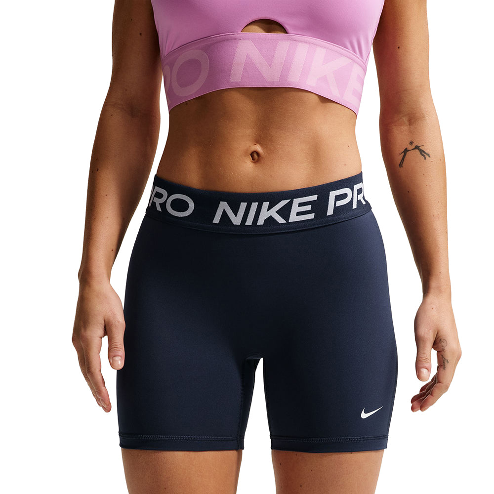 Nike Pro Mr 5In Biker Sh Shorts in Blue Color