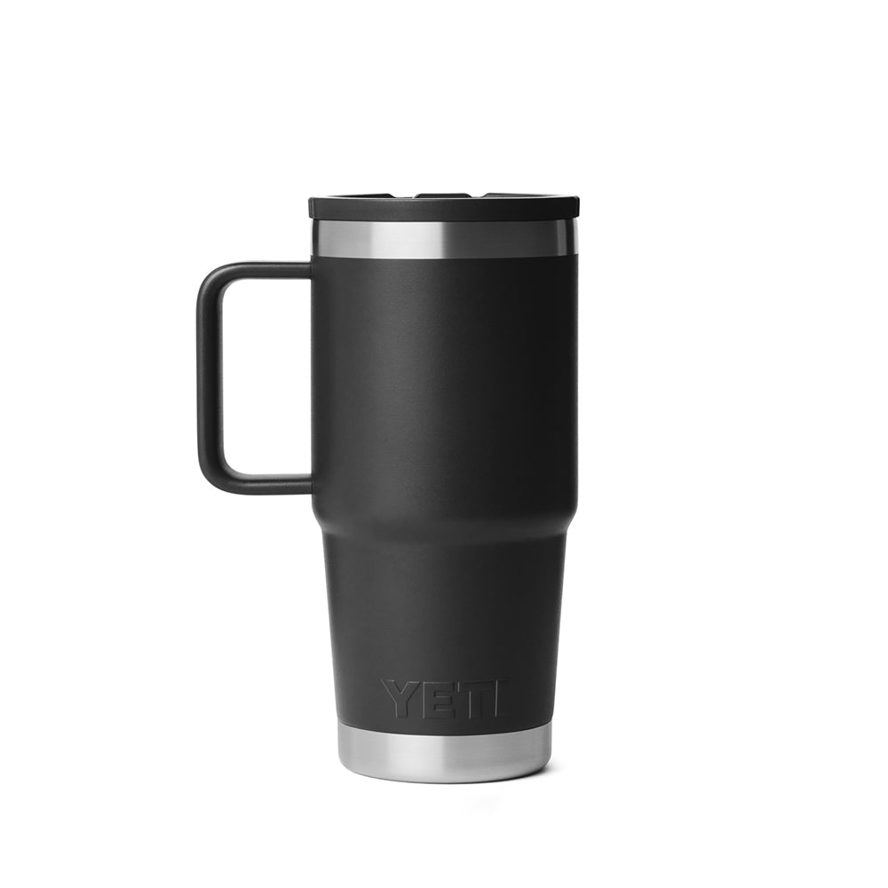 Yeti 20Oz Travel Straw Mug Water Bottles in Black Color