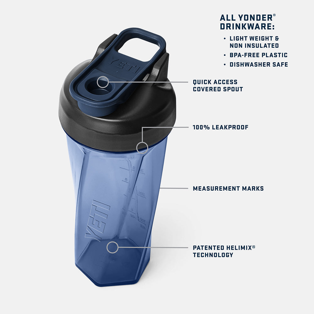 Yeti Yonder 27Oz Shaker Bottl Water Bottles in Blue Color