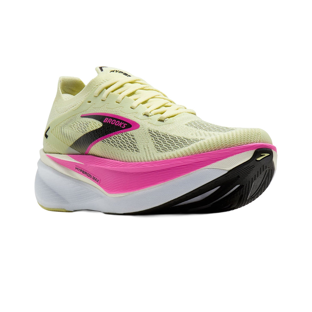 Brooks Hyperion Max 3 Running Shoes in Yellow Color