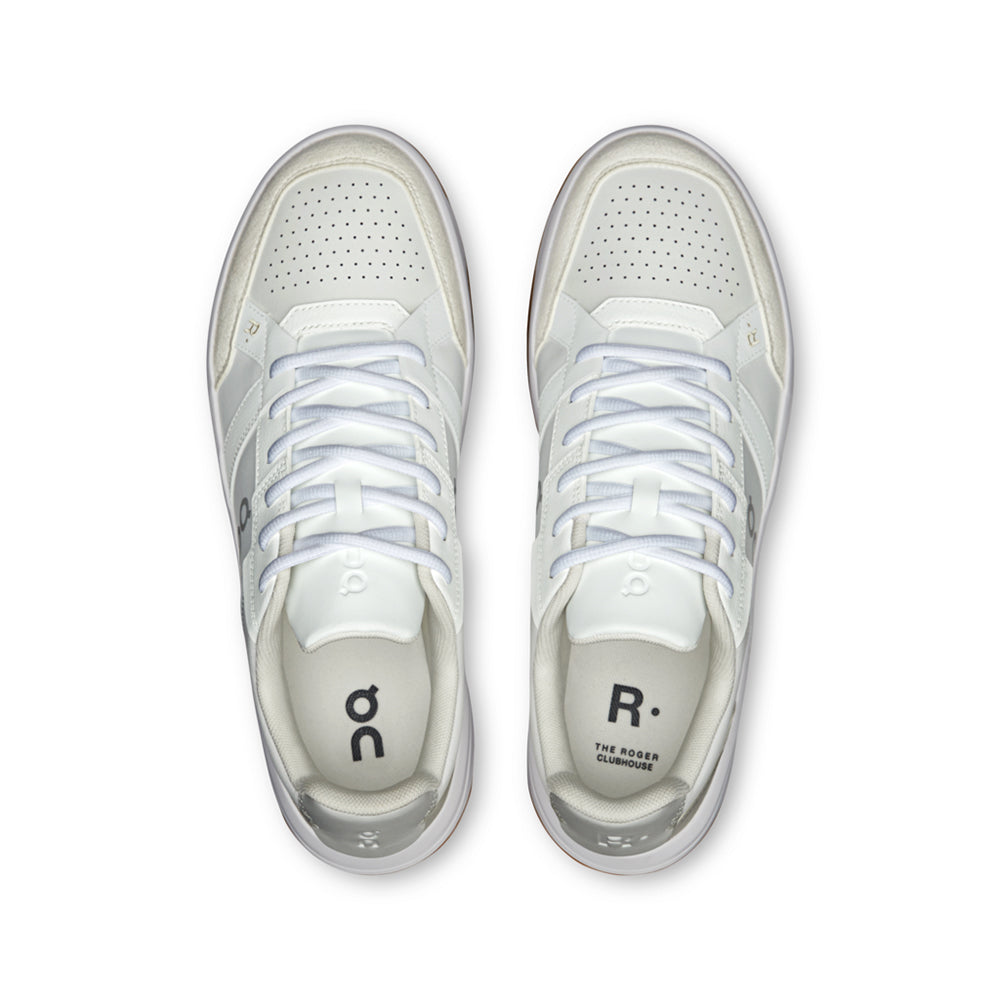 On The Roger Clubhouse Tennis Shoes in White Color