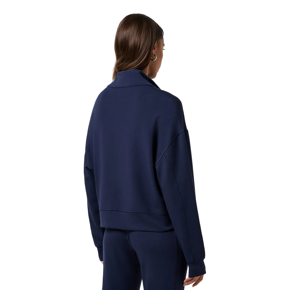 Travis Matthew Skyloft Soft 1/2 Zip 2.0 Tops in Blue Color