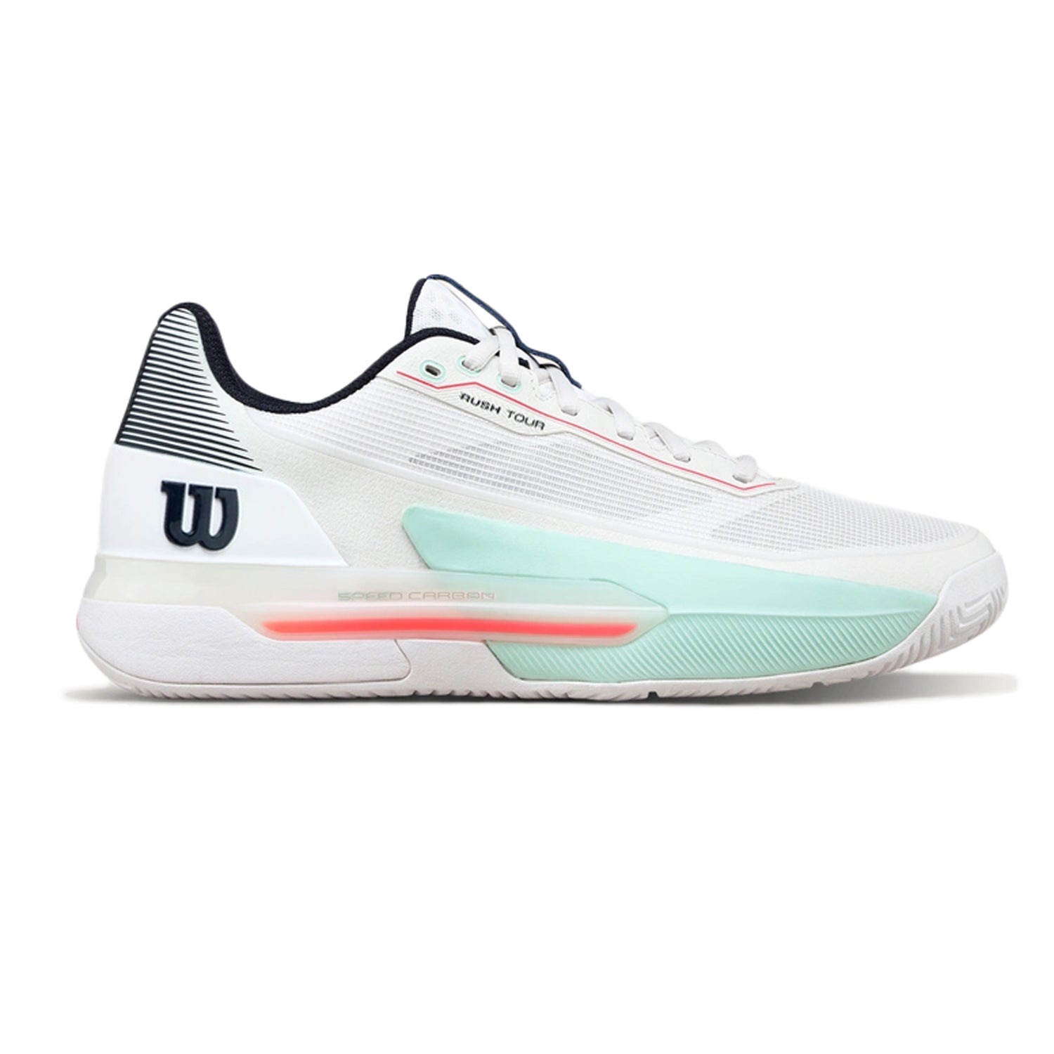 Wilson Rush Tour 5 Tennis Shoes in White Color