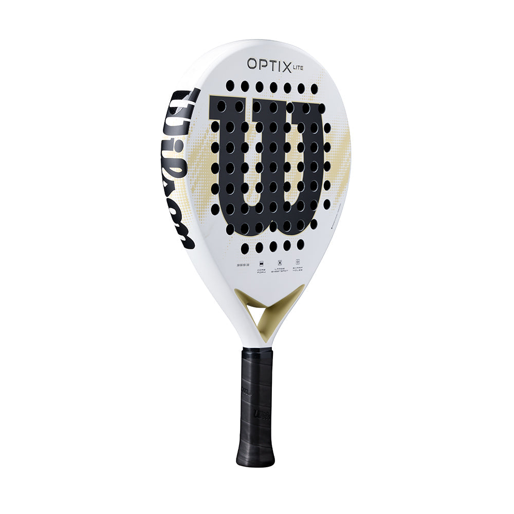 Wilson Optix V2 Lite White 2 Padel Paddles in White Color