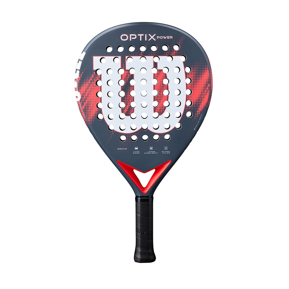 Wilson Optix V2 Power Red 2 Padel Paddles in Red Color