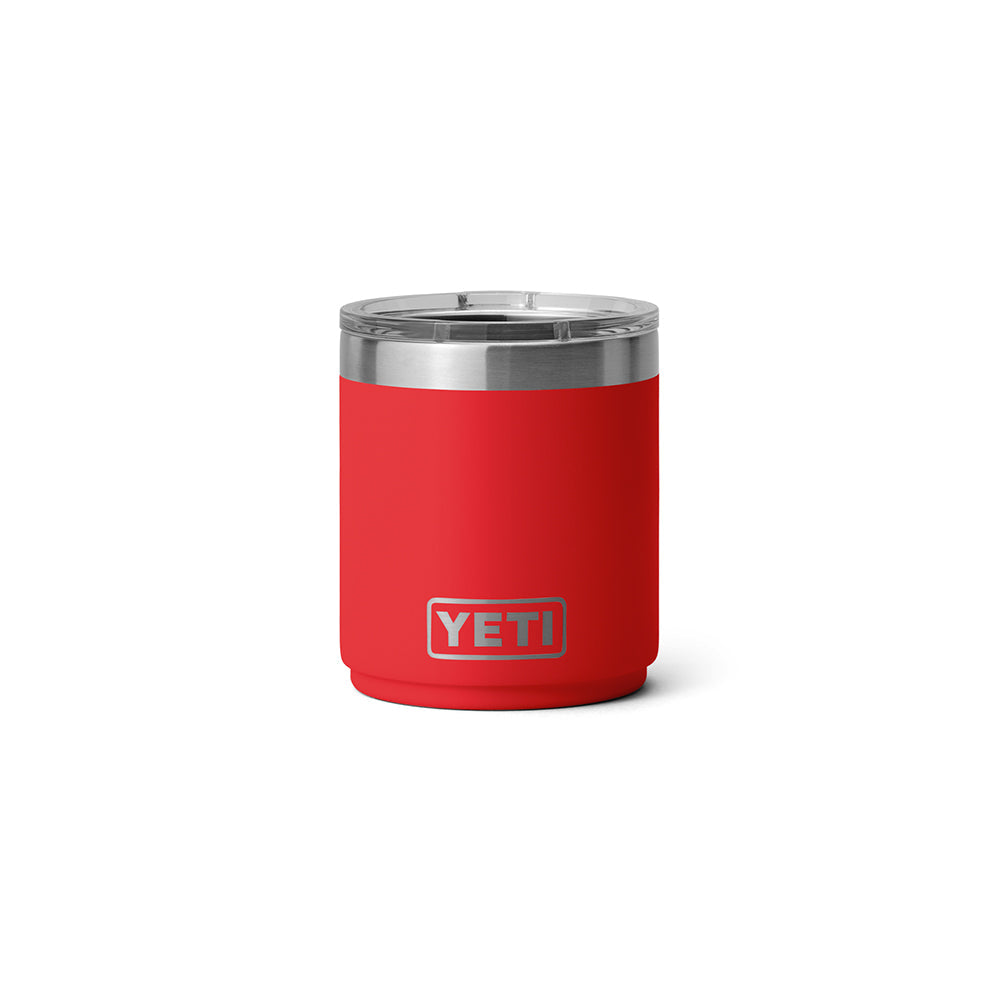 Yeti Rambler 10Oz Lowball 2.0 Water Bottles in Red Color
