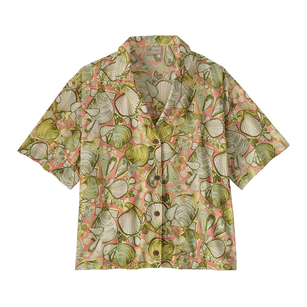 Patagonia W'S Tidal Threads Shirt Tops in Pink Color