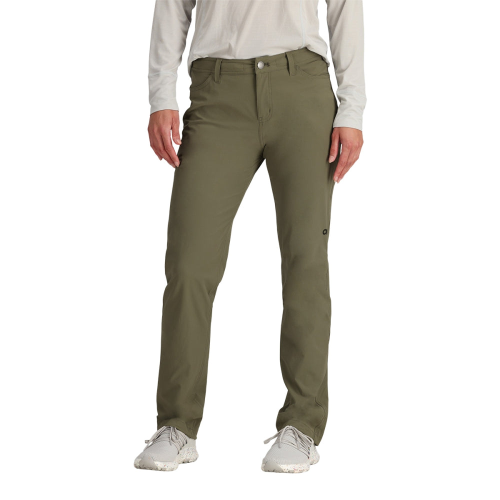 Outdoor Research W Ferrosi Pants in Green Color