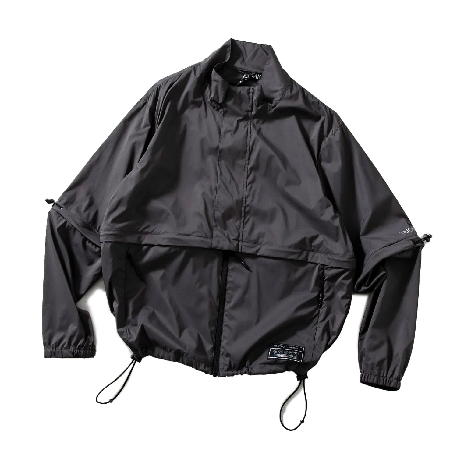 Taion W Convertible Jkt Pullover in Black Color