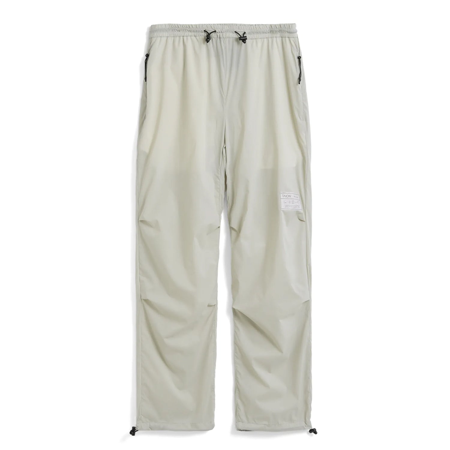 Taion W Pant Elastic Waist Pants in Grey Color