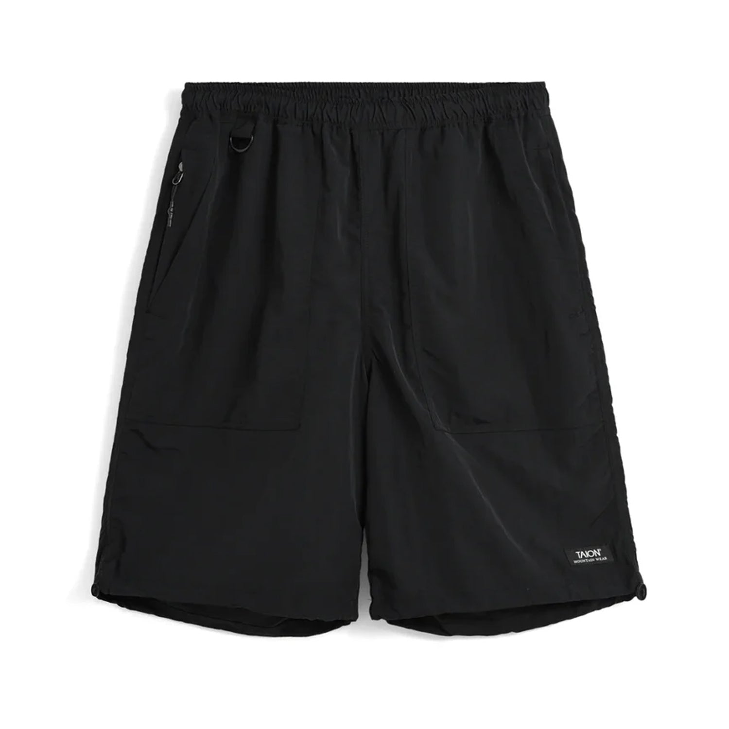 Taion M Short Nylon Shorts in Black Color