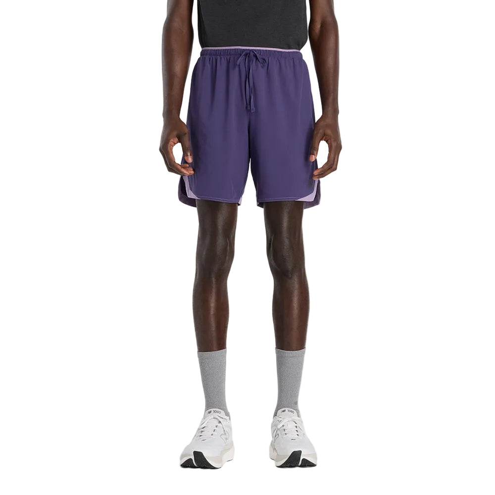 New Balance Rc Essential Short 7In Shorts in Blue Color