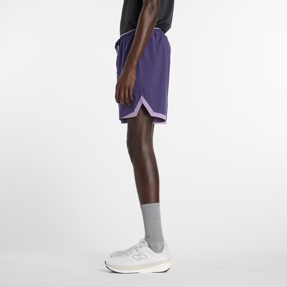 New Balance Rc Essential Short 7In Shorts in Blue Color
