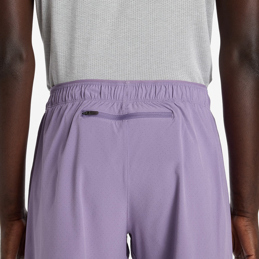 New Balance Rc Short 7 Shorts in Purple Color