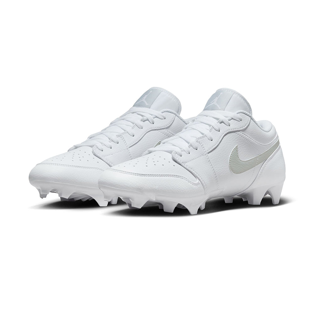 Jordan 1 Low Td Fb Cleat Football Cleats in White Color