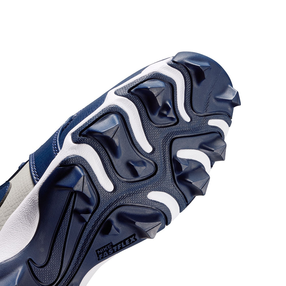 Jordan 1 Mid Fb Cleat Football Cleats in Grey Color