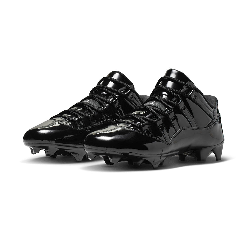 Jordan 11 Low Td Fb Clea Football Cleats in Black Color