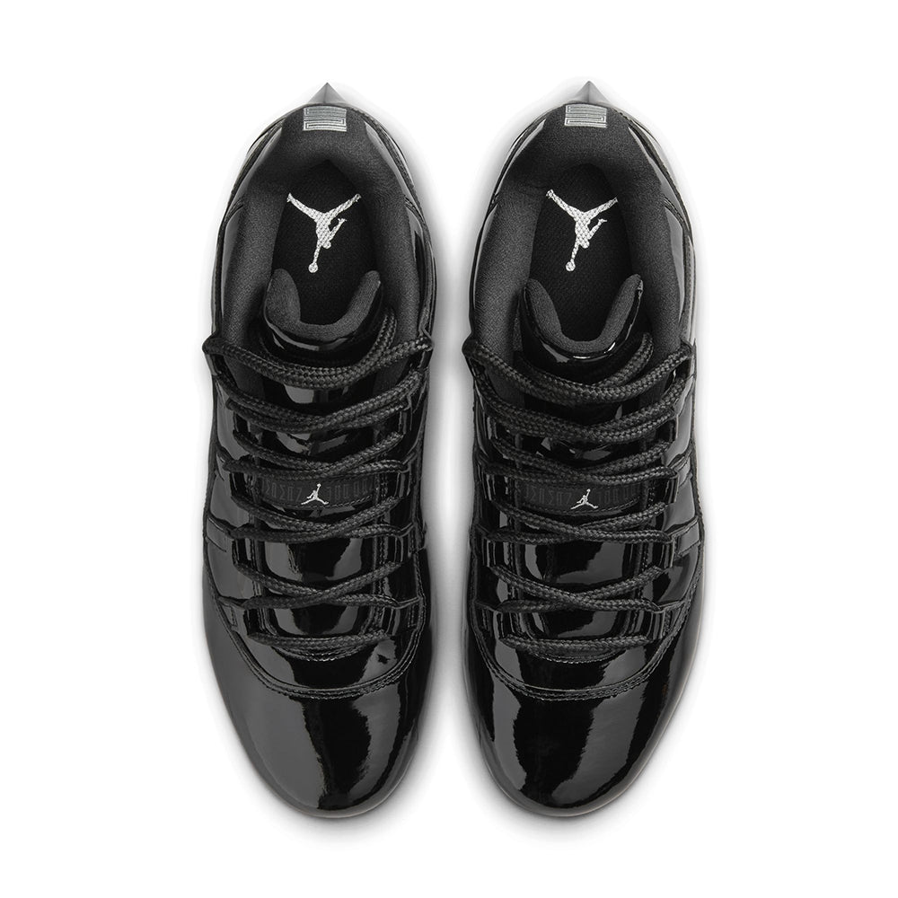 Jordan 11 Low Td Fb Clea Football Cleats in Black Color
