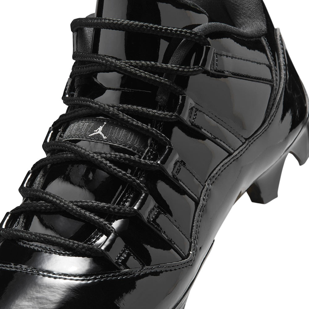 Jordan 11 Low Td Fb Clea Football Cleats in Black Color